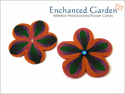 "Enchanted Garden" Polymer Clay Millefiori Flower Canes Tutorial