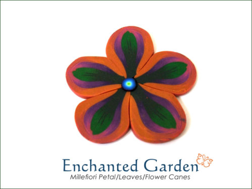 "Enchanted Garden" Polymer Clay Millefiori Flower Canes Tutorial