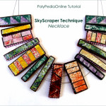 SkyScraper Technique - Polymer Clay Bracelet, Brooch Tutorial (eBook+Videos)