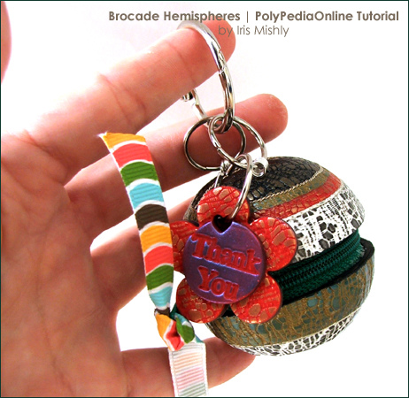 Polymer Clay Brocade Collection Zippered Purses Tutorial (eBook+Videos)