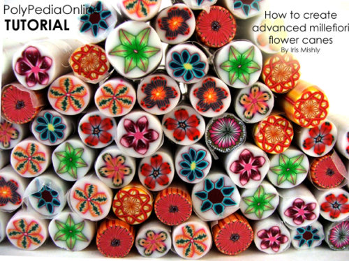 The Complete "Festive Flora" Polymer Clay 9 Millefiori Flower Canes Tutorial (eBooks+Videos)