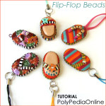 Polymer Clay Flip Flops Charms Tutorial (eBook)