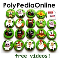 free polymer clay tutorial animals