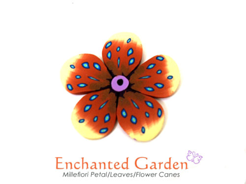 The Complete "Enchanted Garden" 14 Polymer Clay Millefiori Flower Canes Tutorial (eBooks+Videos)