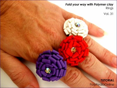 Polymer Clay Fold Your Way - Folding Bracelets, Earrings Tutorial (eBook+Videos)