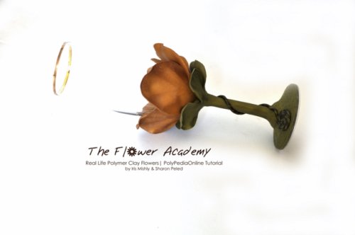 Polymer clay flower academy tutorial - how to create polymer clay flowers goblet