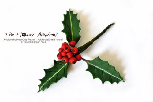 Polymer clay flower academy tutorial - how to create polymer clay flowers holly