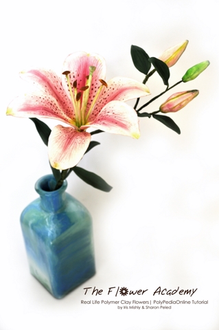 Flower Academy Polymer Clay Flowers Tutorial - Lily/Lilium Flower