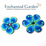 Polymer Clay Ocean Wave Fantasy Millefiori Flower, Petal, Leaf Cane Tutorial (eBook+Video)