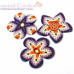 Polymer Clay Pixel Fantasy Millefiori Flower, Petal, Leaf Cane Tutorial (eBook+Video)