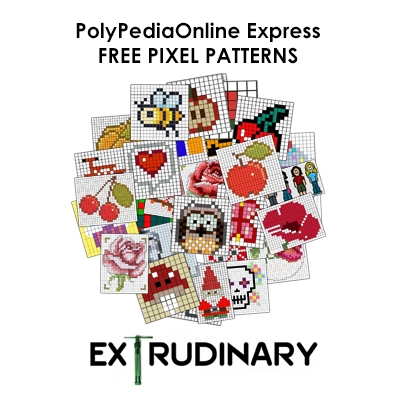 Extrudinary Polymer Clay Pixel-MANIA Advanced Pixel Canning (eBook+Video)