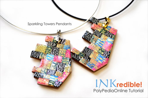 Polymer Clay INKredible Alcohol Ink Tutorial