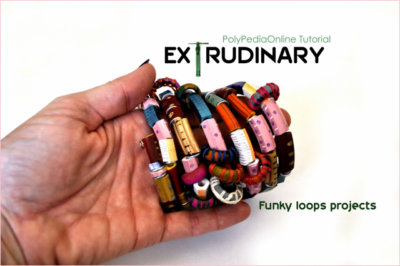 polymer clay tutorial extruder wire bracelets