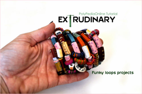 polymer clay tutorial extruder wire bracelets
