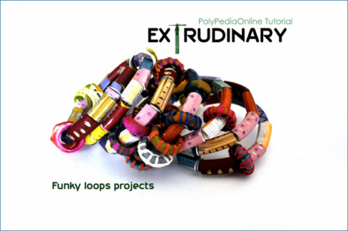 polymer clay tutorial extruder wire bracelets