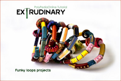 polymer clay tutorial extruder wire bracelets