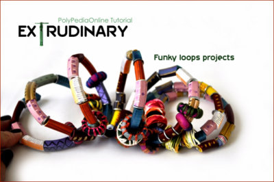 polymer clay tutorial extruder wire bracelets