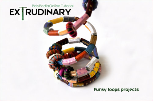 polymer clay tutorial extruder wire bracelets