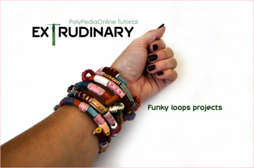 polymer clay tutorial extruder wire bracelets