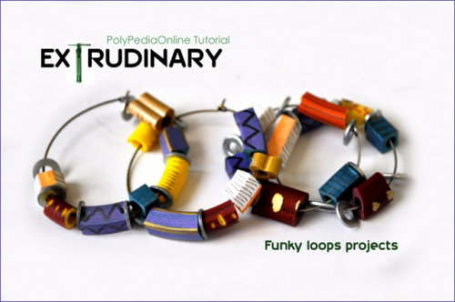 polymer clay tutorial extruder wire bracelets