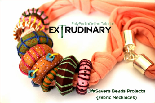 polymer clay tutorial life savers beads