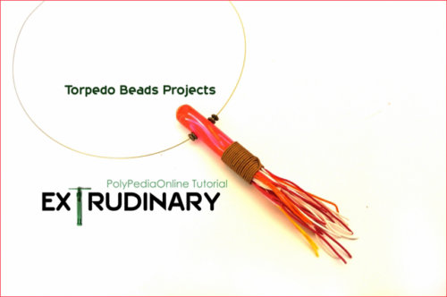 polymer clay tutorial extruder torpedo beads