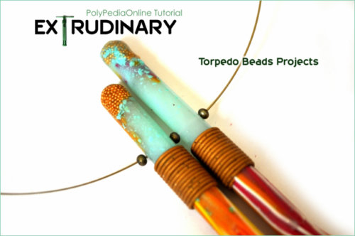 polymer clay tutorial extruder torpedo beads