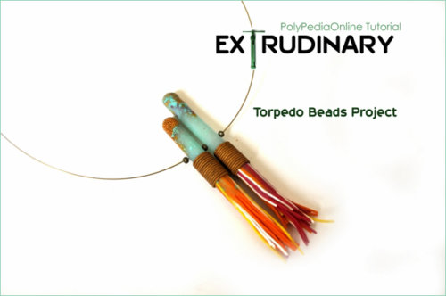 polymer clay tutorial extruder torpedo beads
