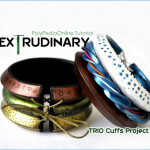 polymer clay extruder tutorial trio cuffs