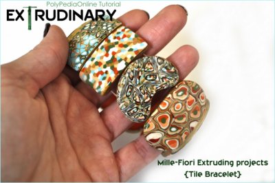 polymer clay extruder millefiori tutorial