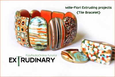 polymer clay extruder millefiori tutorial