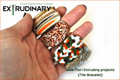 polymer clay extruder millefiori tutorial