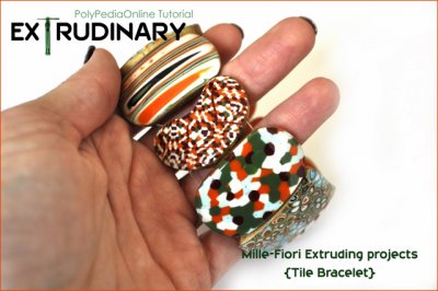 polymer clay extruder millefiori tutorial