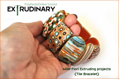 polymer clay extruder millefiori tutorial