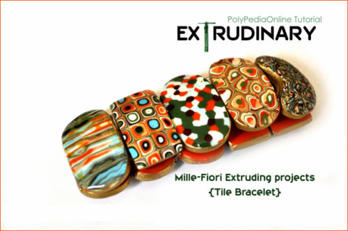 polymer clay extruder millefiori tutorial