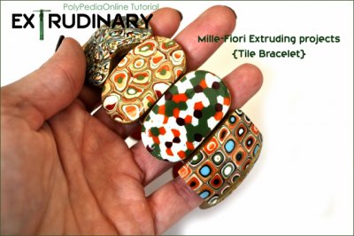 polymer clay extruder millefiori tutorial