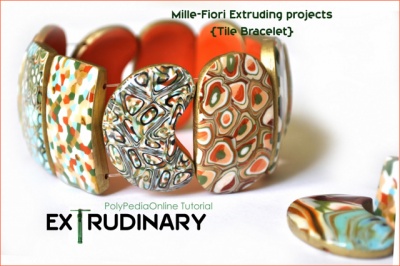 polymer clay extruder millefiori tutorial