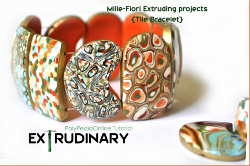 polymer clay extruder millefiori tutorial