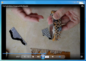 Polymer Clay Cinnamon Rolling Bracelet Tutorial (eBook+Video)