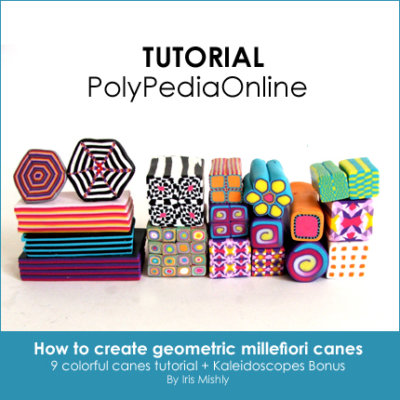 Polymer Clay Geometric Canes Tutorial (eBook)