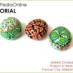 Polymer Clay Millefiori Divided Beads Tutorial (eBook)