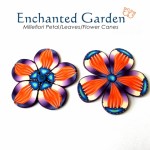 Polymer Clay Laser Beams Fantasy Millefiori Flower, Petal, Leaf Cane Tutorial (eBook+Video)