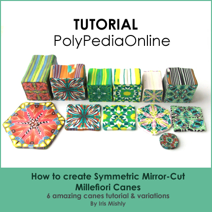 Polymer Clay Kaleidoscope Canes Tutorial (eBook)