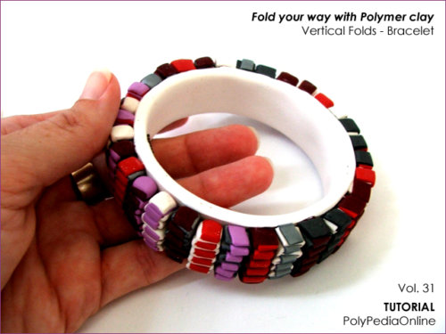 Polymer Clay Fold Your Way - Folding Bracelets, Earrings Tutorial (eBook+Videos)