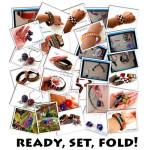 The Complete "Ready, Set, Fold" Polymer Clay Folding, Weaving, Rolling - Bracelets & Earrings Tutorial (eBook+Videos+CD)