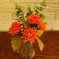 polymer clay flowers