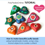 Polymer Clay Make Your Molds - Puffy Beads Tutorial (eBook)