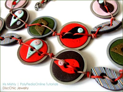 metal frame polymer clay