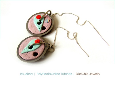 polymer clay earrings