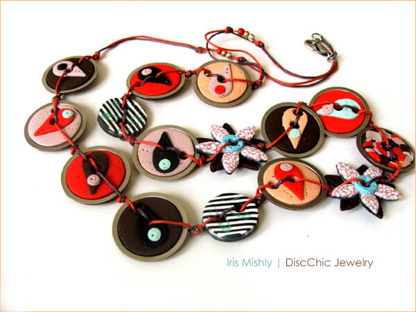 DIY Bead Kit - Colored Donut Beads Set for Handmade Jewelry & Craft